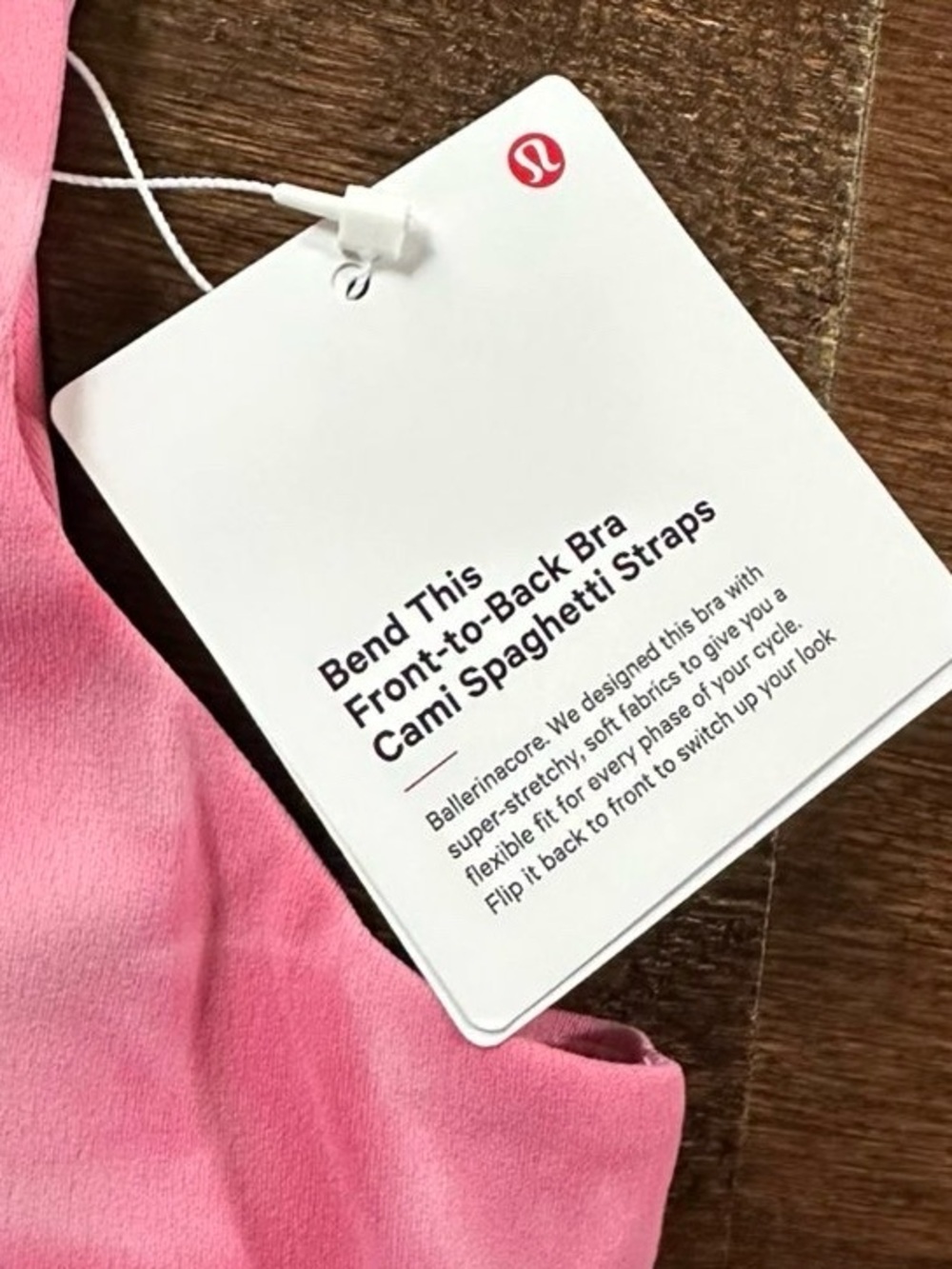 Lululemon Bend This Cami Spaghetti-Strap
Bra smooth wash strawberry size S/M-NWT - Picture 10 of 14